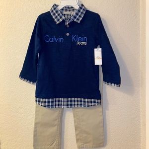 Calvin Klein Jeans toddler 2-piece set